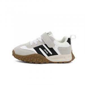Jeep Беговые кроссовки Running Collection Cushioning Breathable Low top Casual черно-серые детские