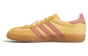 Кроссовки Adidas Gazelle Indoor Semi Spark Clay Women's Adidas Originals, цвет Yellow/Pink