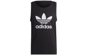 Майка мужская черный Adidas, черный