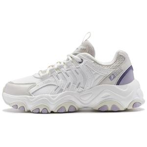 Кроссовки XTEP Chunky Sneakers Women's Low-top Sail White/tea White, белый