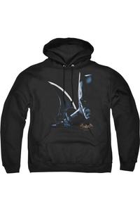 Batman Arkham Asylum Arkham Batman Adult Pull Over Hoodie / Толстовка с капюшоном Gildan, черный