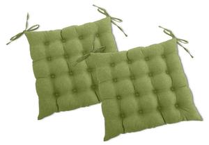 Подушка для сиденья wometo 16-Punkt-Steppung (2er-Set), зеленый