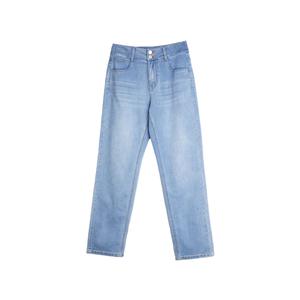 ELLE Джинсы женские деним синие тонкие прямые