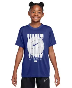 Футболка для тренировок Big Boys Legend Dri-FIT Nike, синий