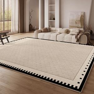 Dajiang Ковер 160х230 см для гостиной/спальни, французский стиль, моющийся, водостойкий, устойчивый к пятнам и царапинам, Fangli-23769
