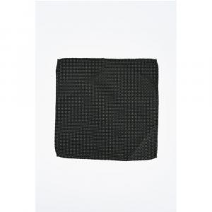 Шелковый платок-паше в мелкую клетку Dsquared2, двухцветный