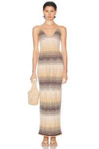 Вязаное платье Vuolo Ronny Kobo, Neutral Multi