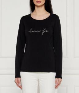 Лонгслив женский Liu Jo Sport с надписью, черный