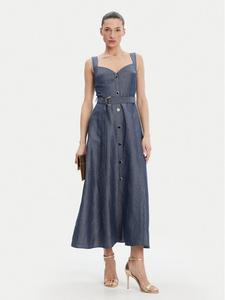 Летнее платье стандартный крой WA5312 T4818 Liu Jo, синий