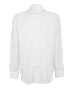 Рубашка из чистого хлопка Buonamassa, белый
