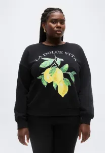 Толстовка carlacey life o neck Only Carmakoma, Black