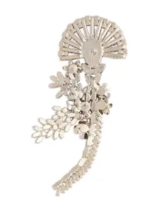 Брошь с кристаллами Dolce & Gabbana, мультиколор