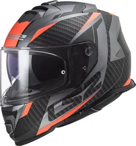 Шлем LS2 FF800 Storm II Racer, Grey Matt/Orange