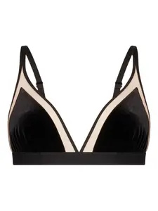 Бюстгальтер с треугольными чашками Undress Code, черный