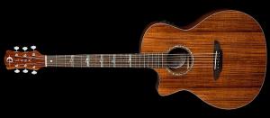 Акустическая гитара Luna HT KOA GCE Left Handed High Tide KOA Grand Concert Acoustic/Electric Guitar