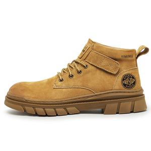 Eminu Мужские желто-коричневые ботинки Martin, цвет Yellow Brown