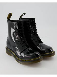 Dr. Martens Черные байкерские ботинки