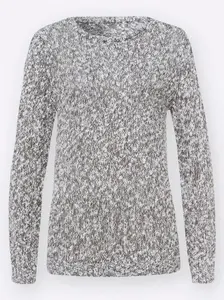 Свитер с круглым вырезом Classic Basics "Пуловер", антрацит