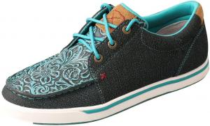 Ботинки Twisted X Men's Work Chukka Driving Moc, с мягким и стальным носком, бирюзовый