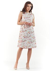 Длинное платье Awama, цвет weiß/bunt