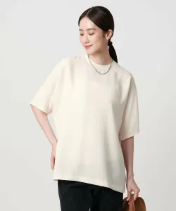 Футболка из полиэстера Можно стирать United Arrows, цвет Off White