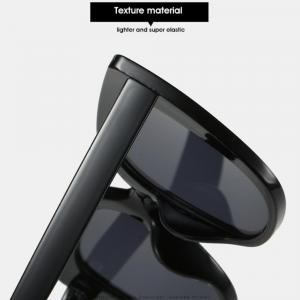 Аксессуары: Солнцезащитные очки в форме «кошачий глаз» с большой оправой, винтажные, с защитой от УФ-излучения UV400, повседневные, плоские, для взрослых, женщин и мужчин generic, C1