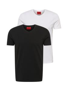 Рубашка HUGO Hugo, черный/белый