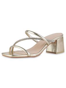 Мюли VAN HILL, золотой