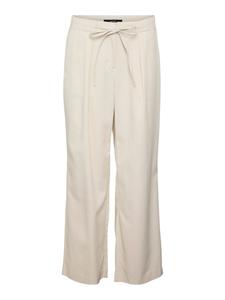 Свободные брюки со складками спереди VERO MODA VMISOLDE, Stone