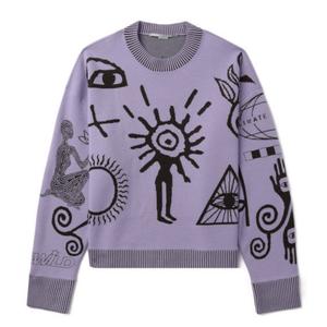 Топ женский Stella McCartney, темно-фиолетовый