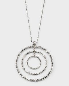 Платиновое колье с подвеской в ​​виде тройной петли Platinum Born