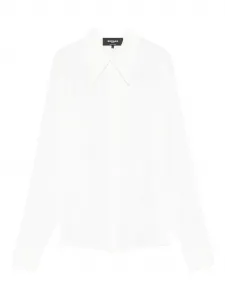 Рубашка с застегивающимся на пуговицы воротником Rochas, белый