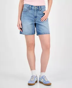 Женские укороченные джинсовые шорты '94 Mid-Rise Baggy Levi's, синий