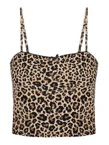 Топ No Matter What, бежевый/черный