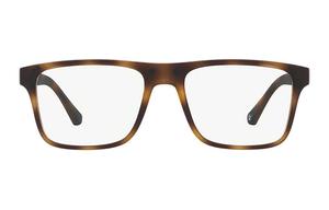 Квадратная оправа для зажимных очков EMPORIO ARMANI