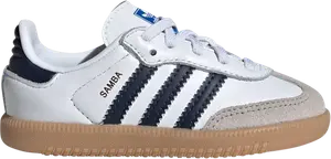 Кроссовки Samba OG I 'White Night Indigo Gum', белый