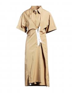 Платье миди Dries Van Noten, бежевый