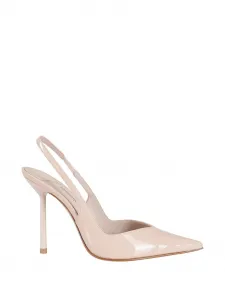 Туфли-лодочки на каблуке с открытой пяткой Vivienne Le Silla, бежевый