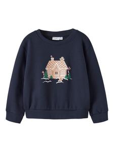 Толстовка NAME IT NMFVISMAS, темно-синий