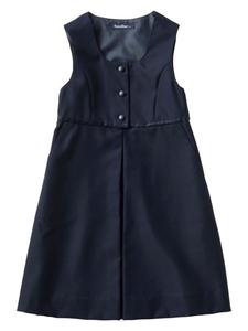 Familiar шерстяное платье миди без рукавов, синий