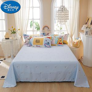 Disney Простыня с окантовкой и наволочка 270х250 см, хлопок, дизайн Winnie The Pooh