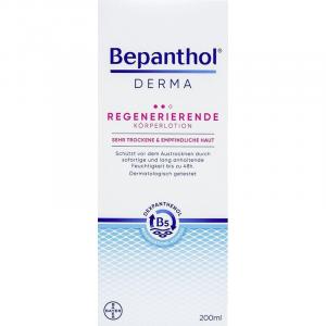 DERMA Регенерирующий лосьон для тела Bepanthol, 200 ml