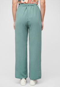Брюки MIT SEITLICH SCHLITZEN UND BINDEGÜRTEL Cloud 5ive, зеленый