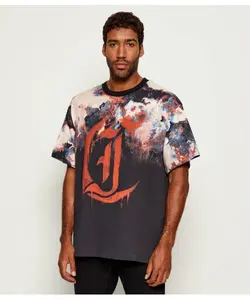 Футболка Relaxed fit Just Cavalli, черный