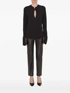 Топ Fabiola с вырезами Joseph, черный