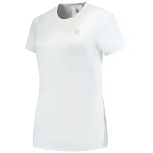 Женская рубашка для тенниса и падела HYPERCOURT ADVANTAGE 4 K· Швейцарский K-Swiss, белый