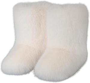 Женские зимние сапоги с искусственным мехом и цветными блоками, модные сапоги на мягкой подкладке, удобно носить, высота сапога до середины голени, высота каблука 25 см, доступны в различных цветах HCHCTRY, Color-12