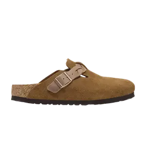 Кроссовки Boston Braided Suede Leather Narrow 'Mink', коричневый