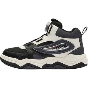 Детские кроссовки для скейтбординга BOA с противоскользящей подошвой и износостойкими подошвами для подростков FILA KIDS, черный/белый