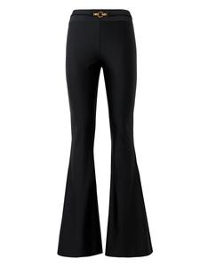 Расклешенные брюки Just Cavalli, черный